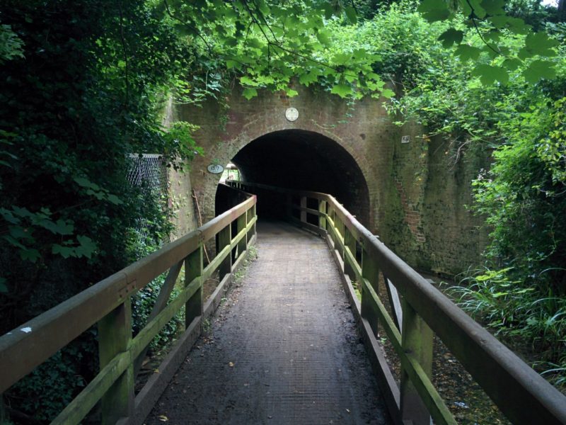 Path under Railway